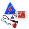 External Button Color: Red Metal