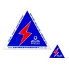 Cartek Battery Isolation Switch Safety Stickers