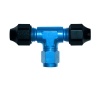 Goodridge 8mm Hardline Tee -06 JIC Female Leg