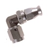 Goodridge M10x1 90 Forged Female Double Swivel Stainless Fitting
