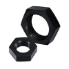 Goodridge -10 Aluminum Lock Nut Black