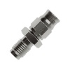 Goodridge AN-03 Straight Concave Male Chrome Plated Fitting