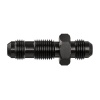 Goodridge -06 Aluminum Male Bulkhead Black