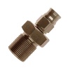 Goodridge AN-03 Straight Concave Female Plated Steel BSF Fitting