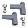MSD Silicone 90 HEi Spark Plug Boots and Terminals