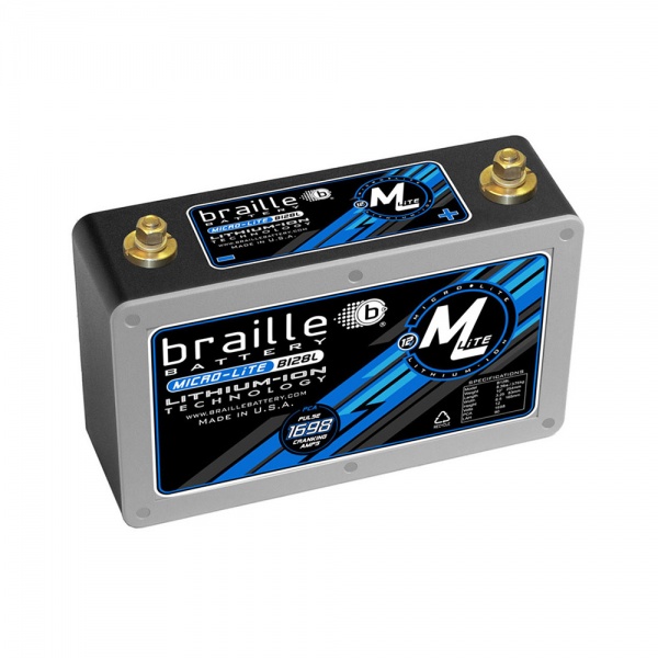 Braille B128L MicroLite Lithium Battery