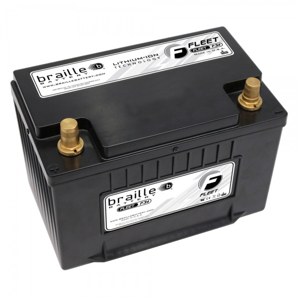 Braille F34 Fleet Line Lithium Battery