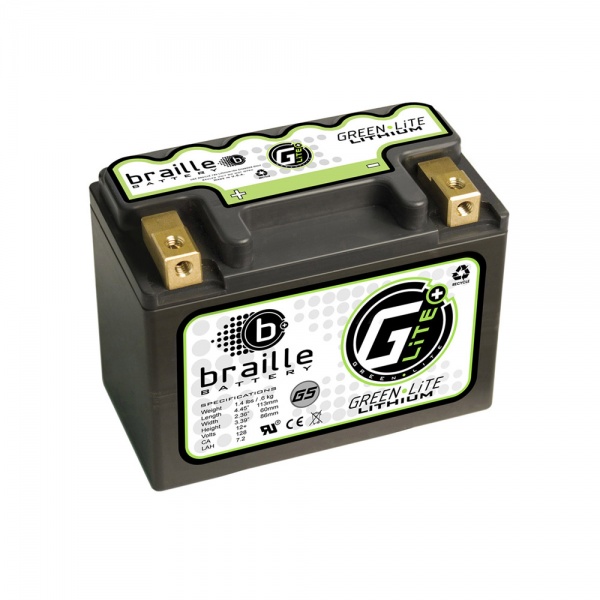 Braille G5S GreenLite Lithium Battery