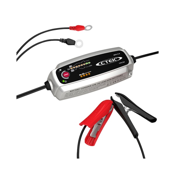 CTEK MXS 5.0 NA 12V Battery Charger - 40-206 - raceparts.com