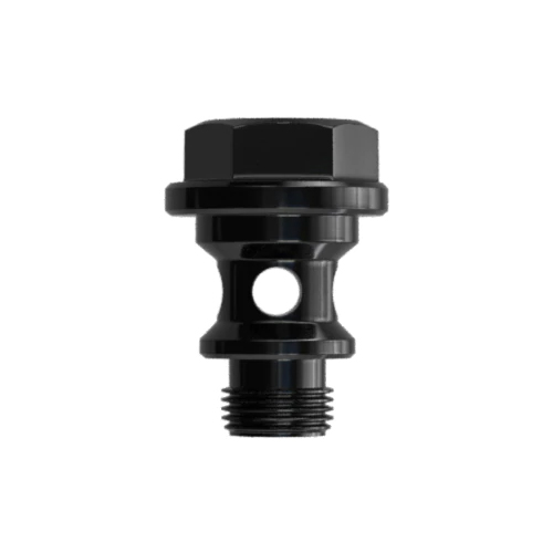 Goodridge M12x1.25 Dellorto Aluminum Banjo Bolt Black