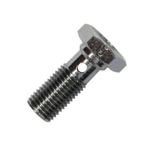 Goodridge -03 JIC Long Chrome Plated Banjo Bolt