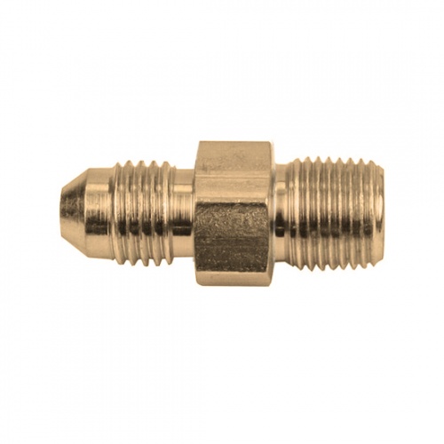 Goodridge -03 JIC to 1/4 NPT Straight Plated Adaptor