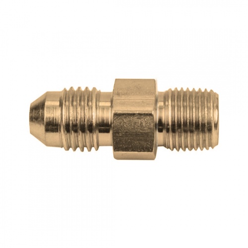 Goodridge -04 JIC to 1/4 NPT Straight Plated Adaptor