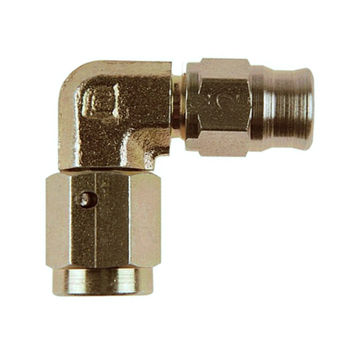 Goodridge AN-03 90 Forged Female Swivel Plated Fitting