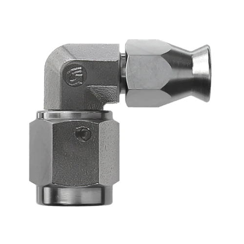 Goodridge AN-02 90 Forged Female Swivel Stainless Fitting