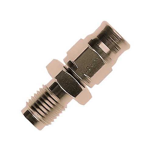 Goodridge AN-03 Straight Concave Male Plated Steel Fitting