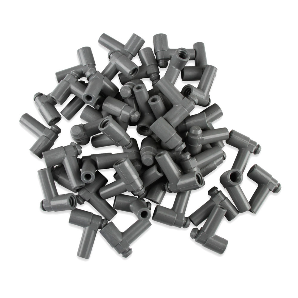 MSD Silicone 90° GM HEi Plug Boots - 34554 - raceparts.com
