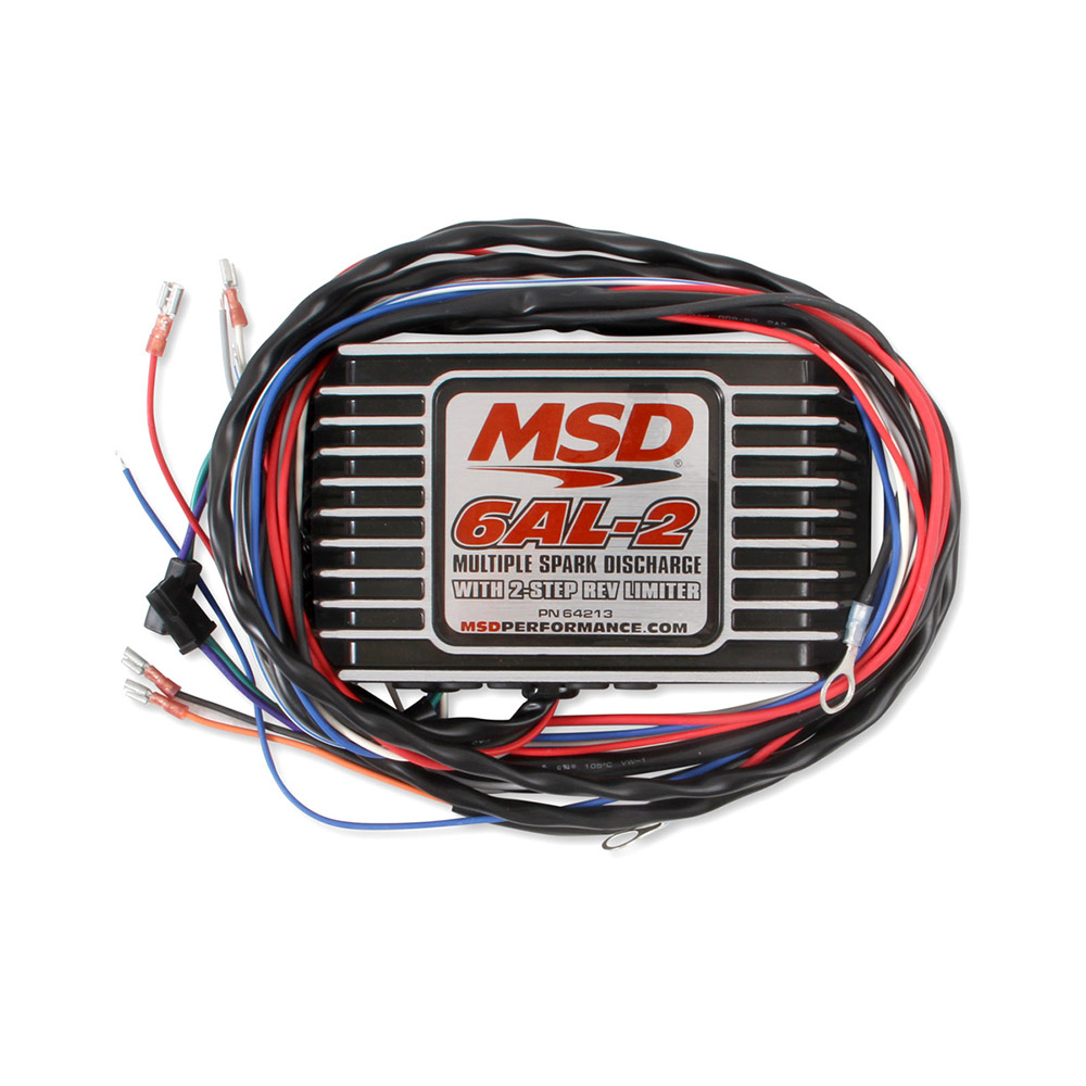 MSD 6423 Ultra 6AL Ignition Control Box, Red