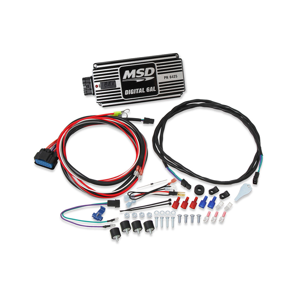 MSD 6423 Ultra 6AL Ignition Control Box, Red