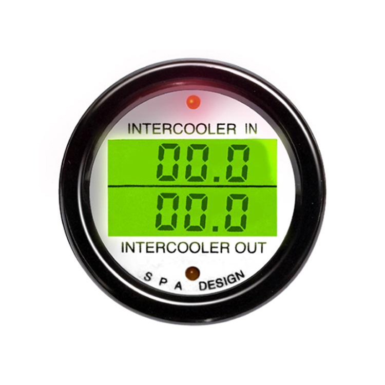 SPA Dual Intercooler Temp Gauge DG224