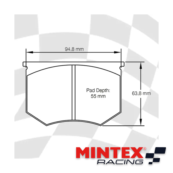 Mintex 500F4R Racing Brake Pads