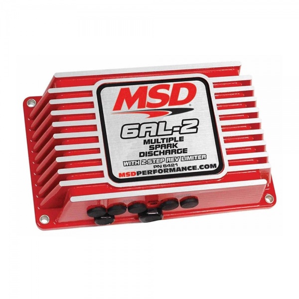 MSD Digital 6AL-2 Ignition Controller 6421 Red