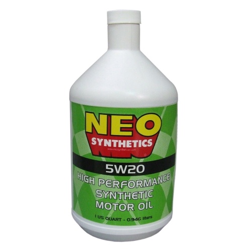 NEO Synthetics 5W20 High Performance Motor Oil