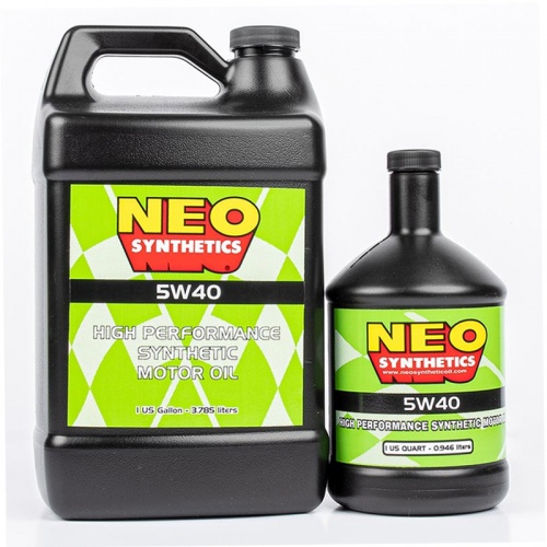 NEO Synthetics 5W40 High Performance Motor Oil
