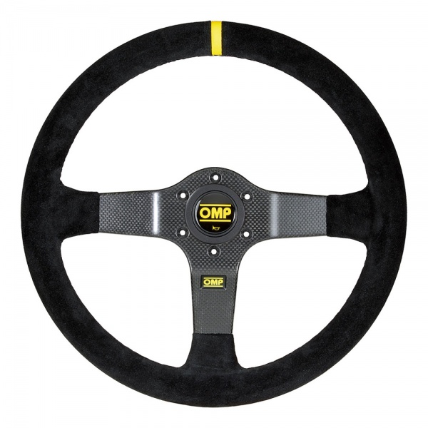 OMP 350 Carbon D 350mm Steering Wheel