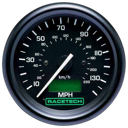 Racetech 80mm Electronic Speedometer