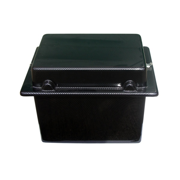 Racetech Standard Battery Box Carbon Look