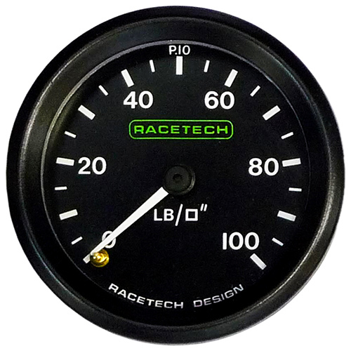 Racetech Oil Pressure Gauge Mechanical