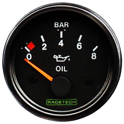 Racetech Oil Pressure Gauge Electrical