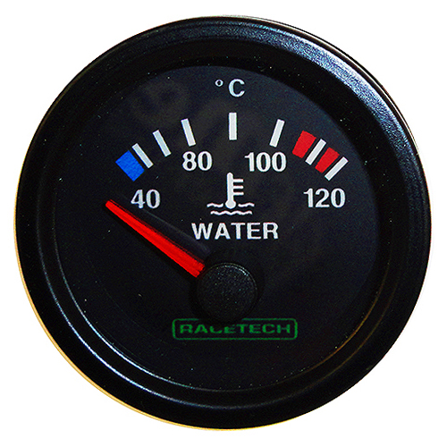 Racetech Water Temperature Gauge Electrical