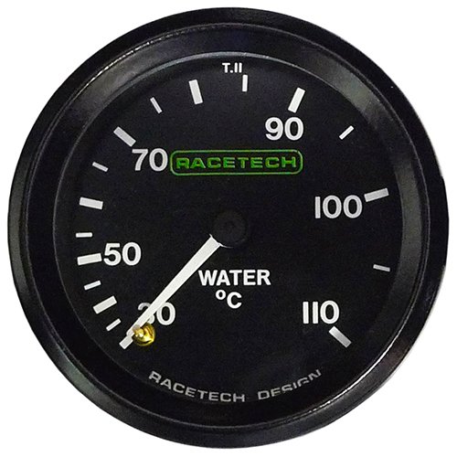 Racetech Water Temperature Gauge Mechanical