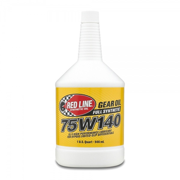 Red Line 75W140 GL-5 Synthetic Gear Oil