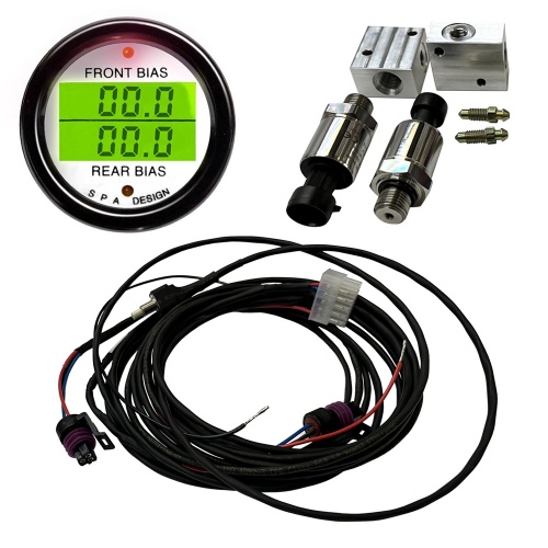 SPA Dual Front & Rear Brake Bias Gauge