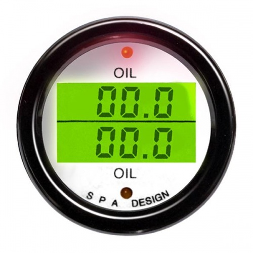 SPA Dual Oil Temperature & Oil Temperature Gauge