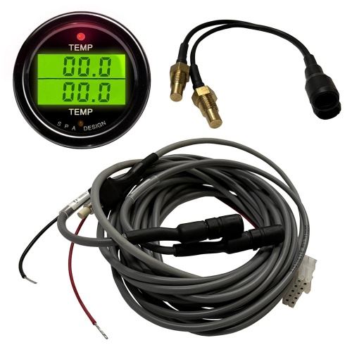 SPA Dual Temperature & Temperature Gauge