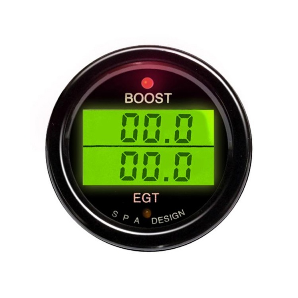 SPA Boost Pressure & EGT Gauge