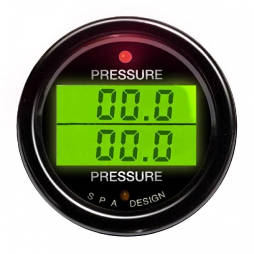 SPA Dual Pressure & Pressure Gauge