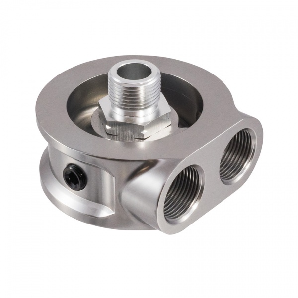 Susa Billet Sandwich Oil Filter Adapter