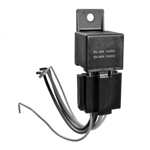 thumbnail image 2 of 5 Pin SPDT Relay 12V Waterproof Automotive Relay Harness Set - 5 Pin SPDT With Color-Coded Wires (5 Pack) 12V Relay Harness 2 of 11