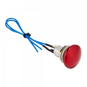 Cartek Red Metal External Button