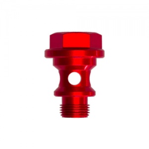 Goodridge M12x1.5 Weber Aluminum Banjo Bolt Red