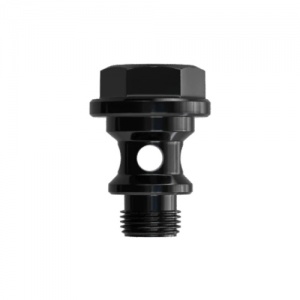 Goodridge M12x1.5 Weber Aluminum Banjo Bolt Black