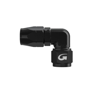 Goodridge 236BK 90 Forged Female Fittings Black