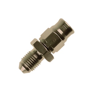 Goodridge 600 Series Straight Zinc Plated JIC Convex Male Fitting