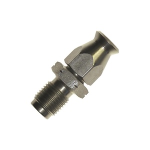 Goodridge 600 Series Straight Stainless Steel MET Concave Male Fitting