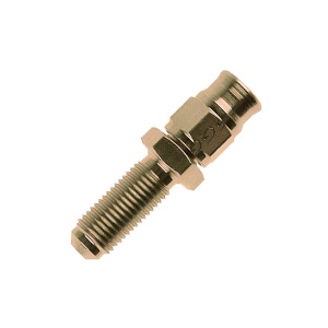 Goodridge 600 Series Straight Plated Steel JIC Convex Male Bulkhead Fitting